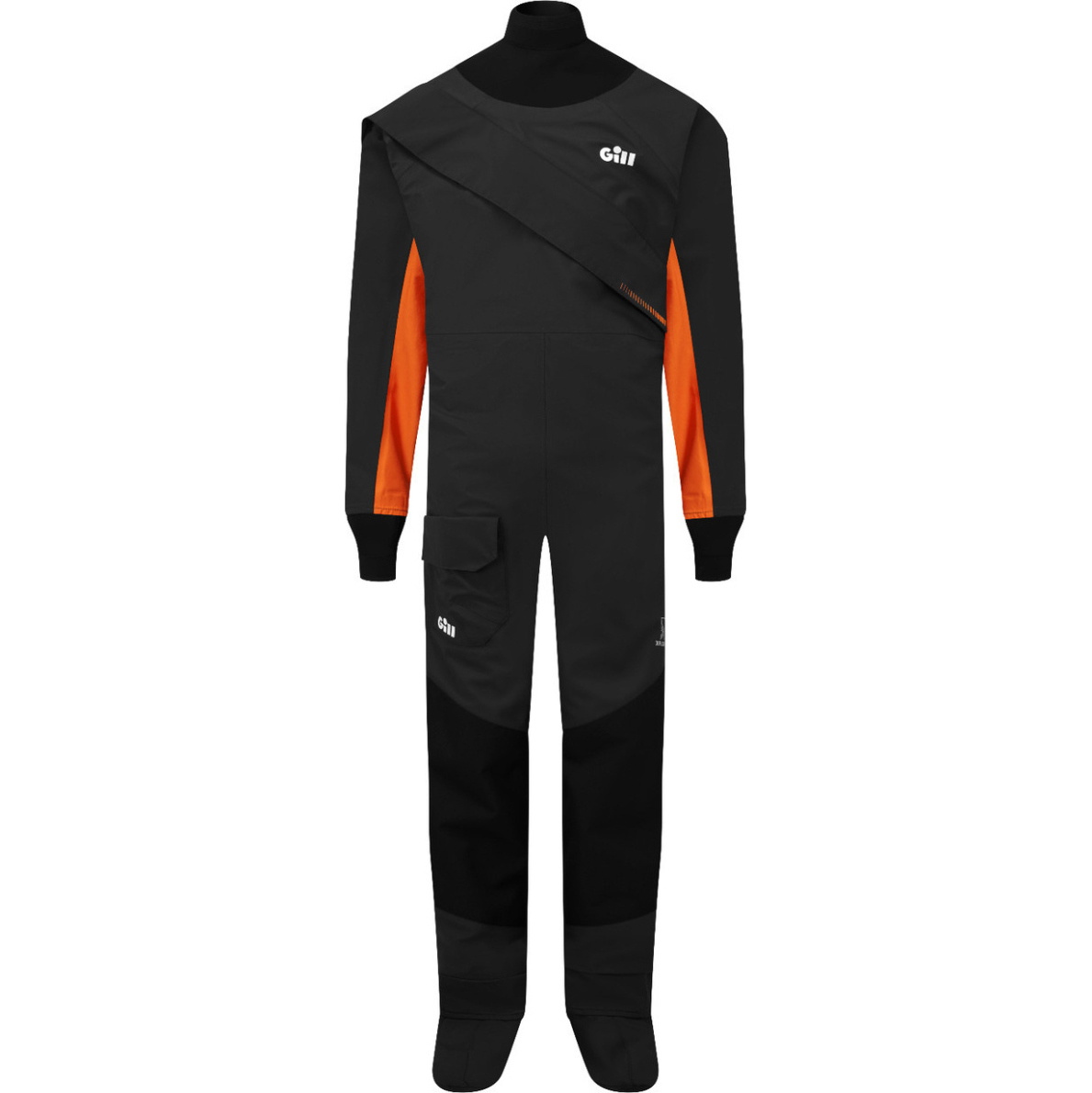 2026 Gill Junior Pro Drysuit 4806J - Black / Orange